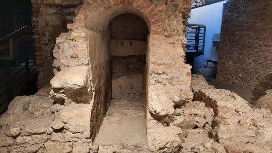 sotterraneo della Basilica palladiana